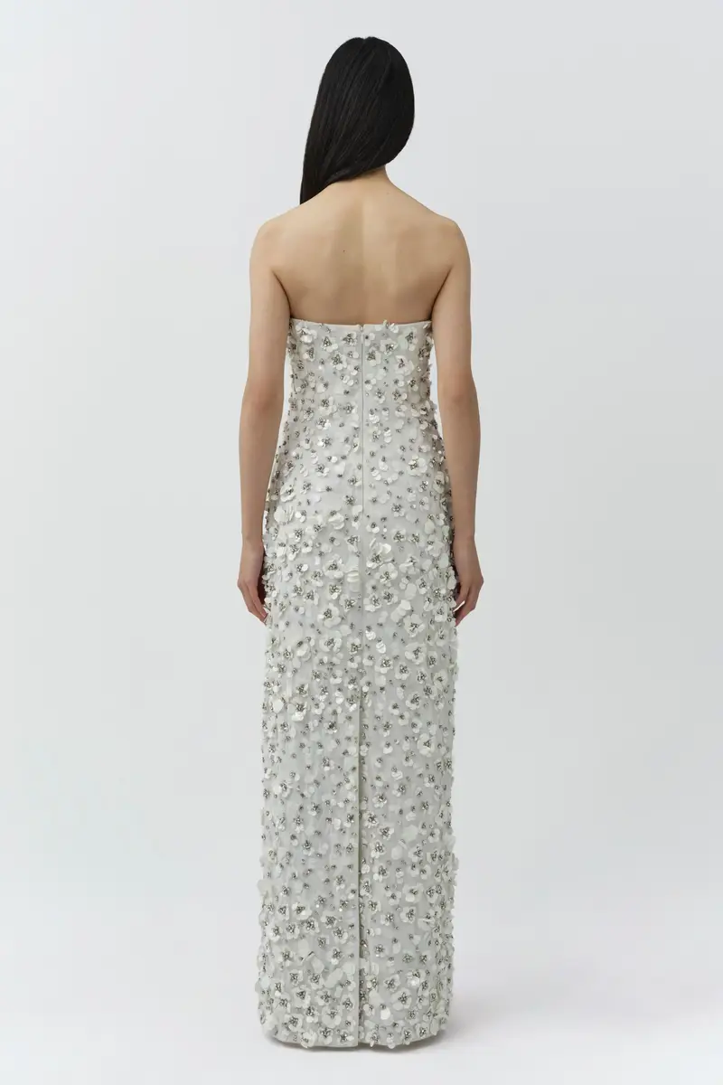 Simkhai Serafina Strapless Embellished Gown | Thumbnail 6