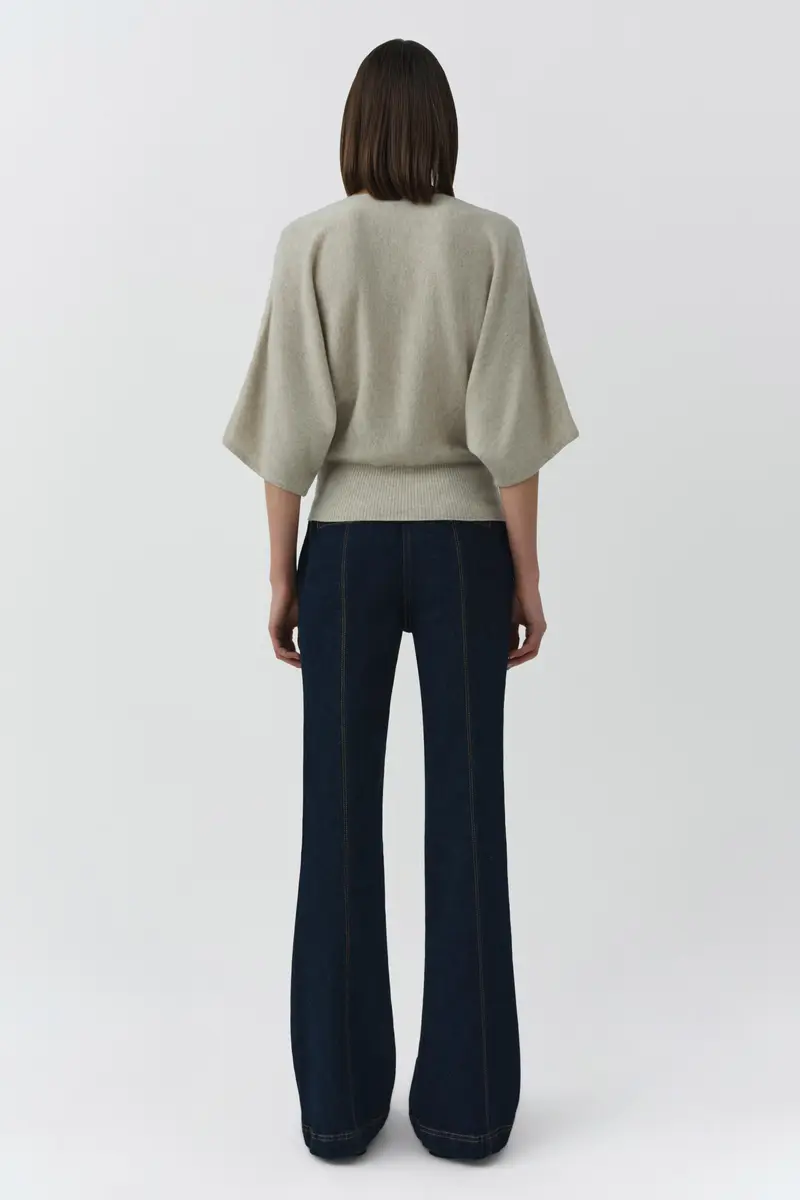Simkhai Shai Cashmere Dolman Boxy Tee | Thumbnail 5