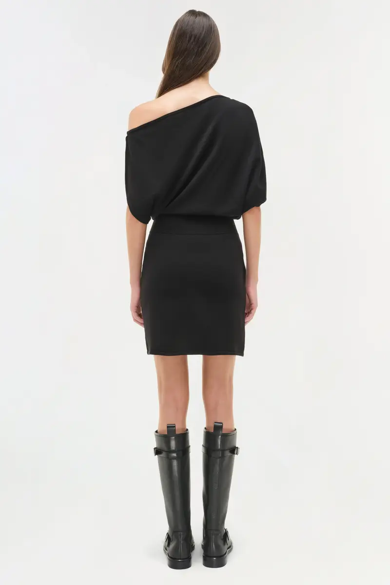 Simkhai Shania Off Shoulder Knit Mini Dress | Thumbnail 6 Simkhai Shania Off Shoulder Knit Mini Dress | Thumbnail 6