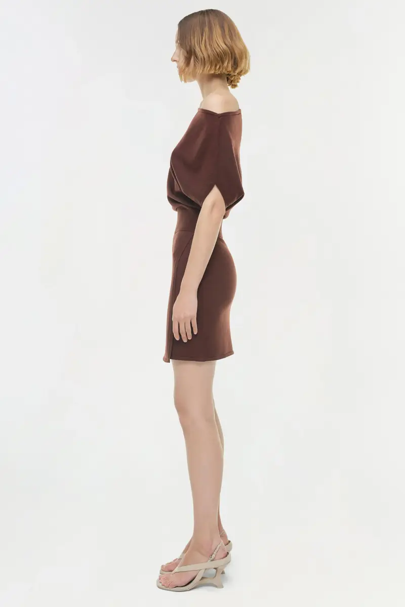 Simkhai Shania Off Shoulder Mini Dress | Thumbnail 4 Simkhai Shania Off Shoulder Mini Dress | Thumbnail 4
