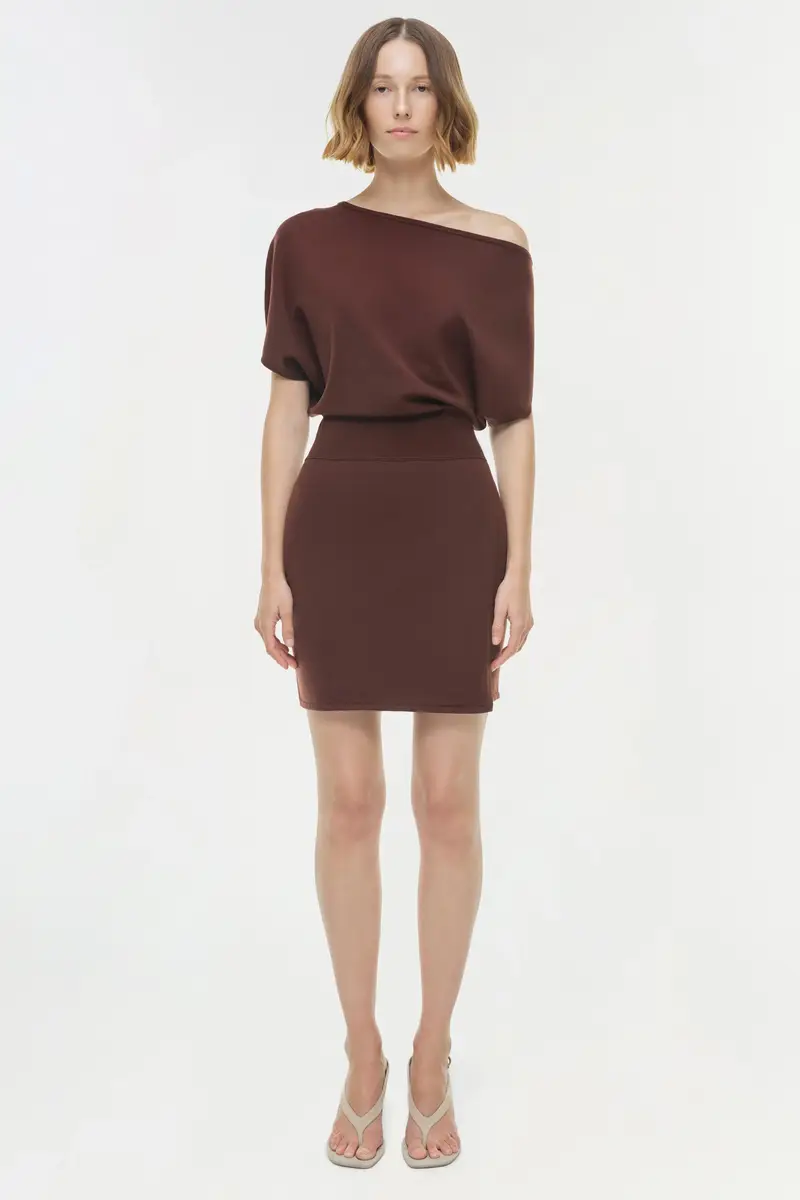 Simkhai Shania Off Shoulder Mini Dress | Thumbnail 6 Simkhai Shania Off Shoulder Mini Dress | Thumbnail 6