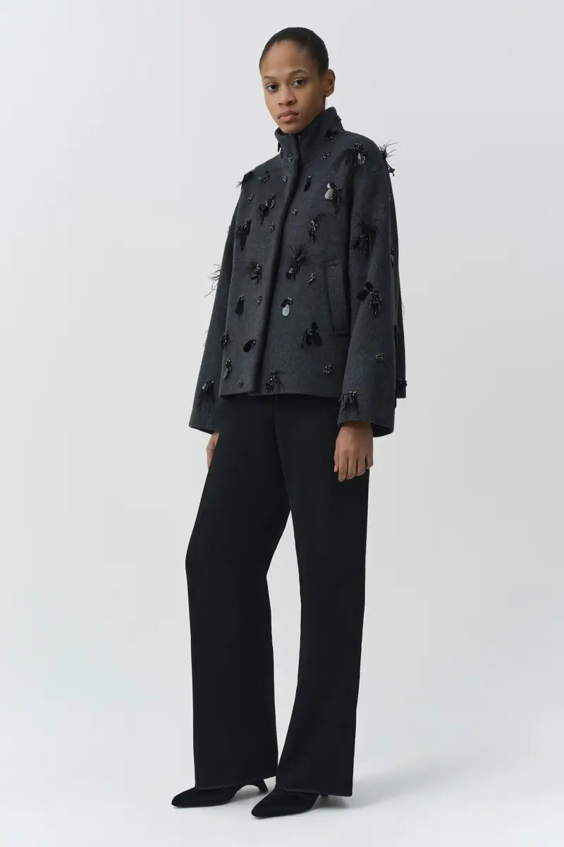 Simkhai Siena Embellished Wool Jacket | Thumbnail 4 Simkhai Siena Embellished Wool Jacket | Thumbnail 4