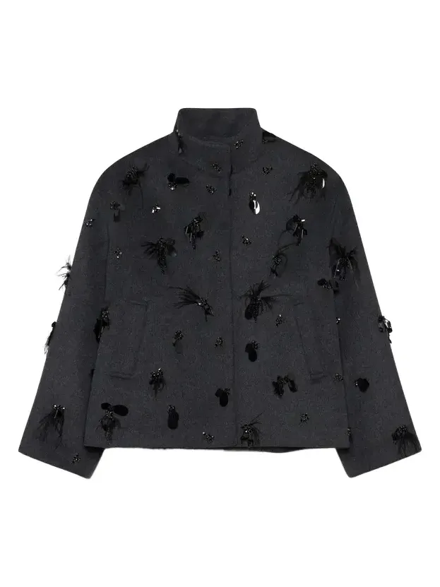 Siena Embellished Wool Jacket Siena Embellished Wool Jacket