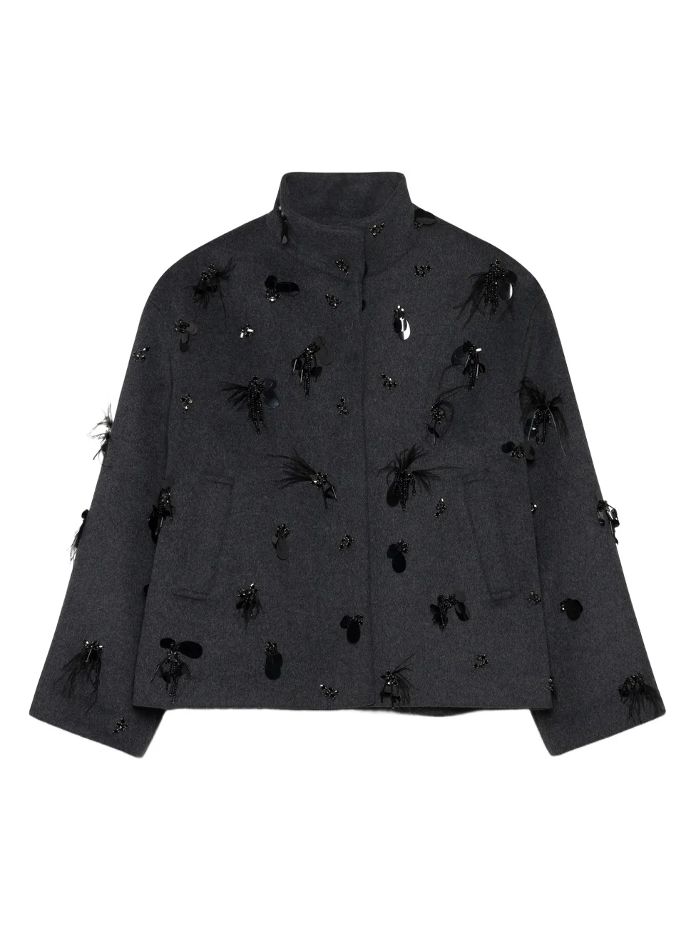 Siena Embellished Wool Jacket Siena Embellished Wool Jacket