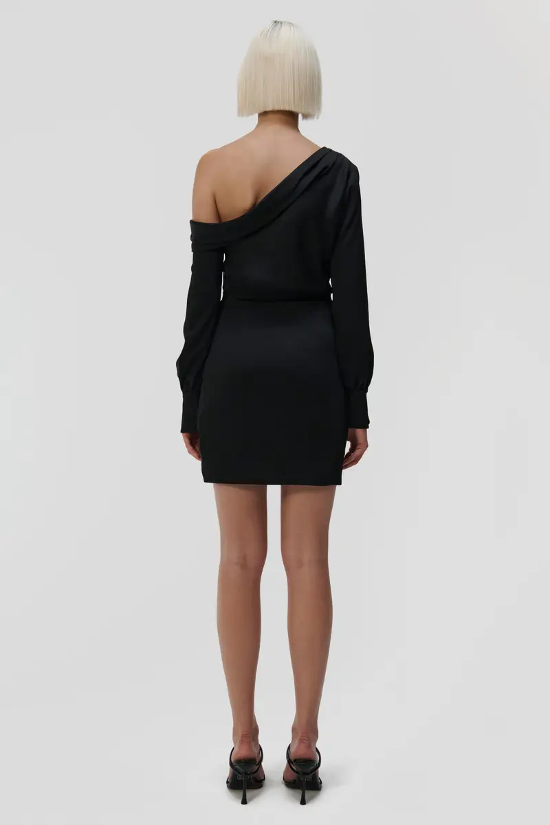 Simkhai Signature Cameron Mini Dress | Thumbnail 3 Simkhai Signature Cameron Mini Dress | Thumbnail 3