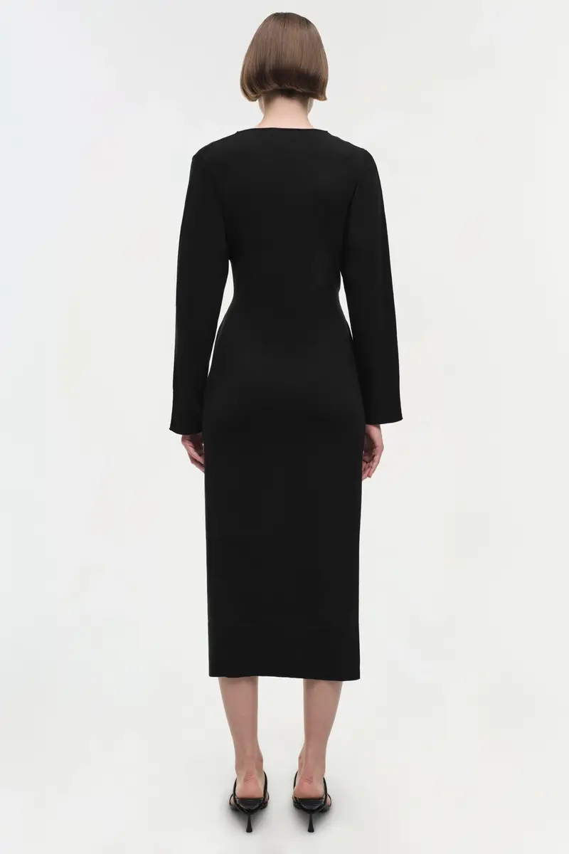 Simkhai Skyla Cotton Cashmere Dress | Thumbnail 5 Simkhai Skyla Cotton Cashmere Dress | Thumbnail 5