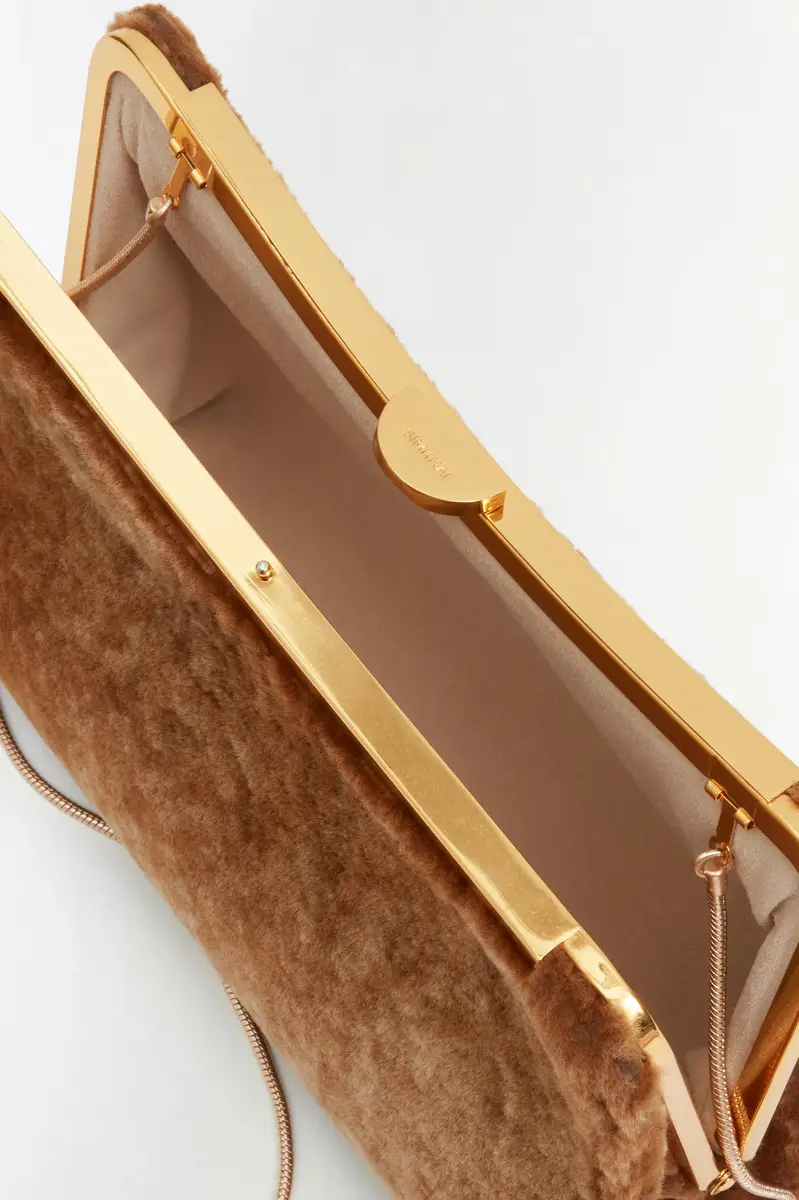 Simkhai Solange Shearling Clutch | Thumbnail 5 Simkhai Solange Shearling Clutch | Thumbnail 5