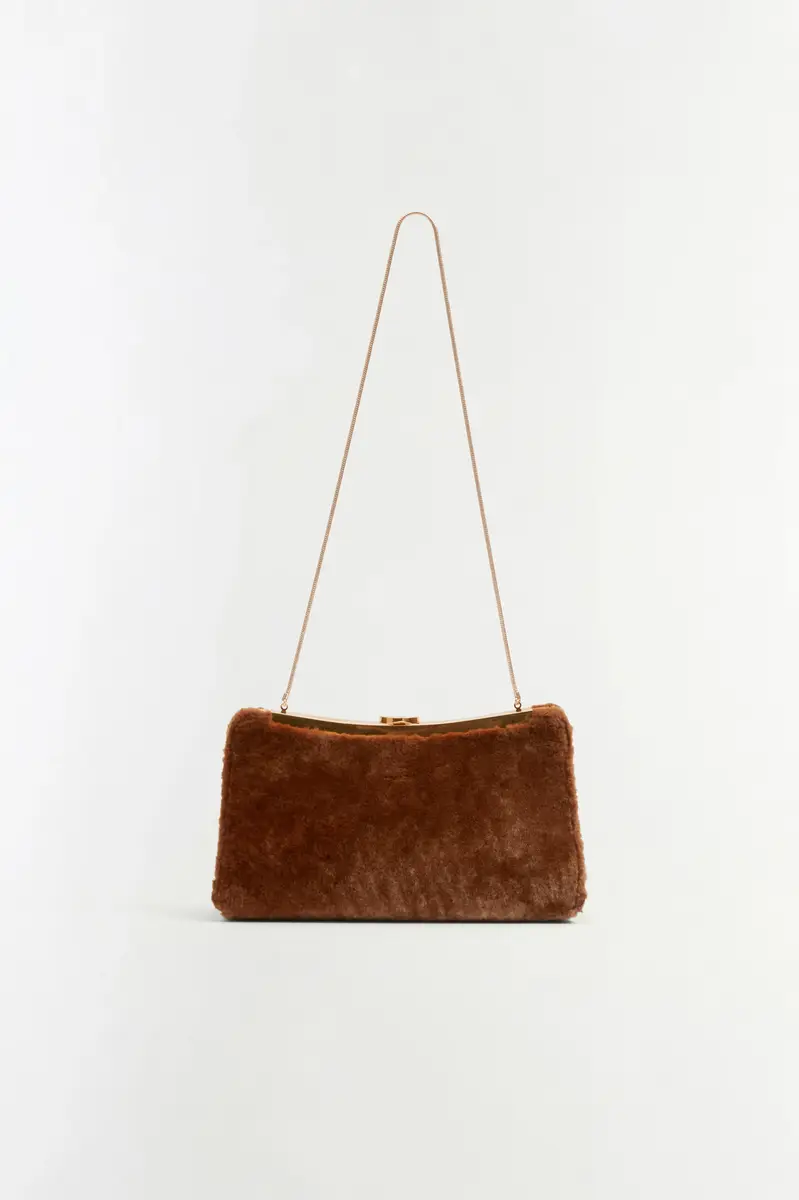 Simkhai Solange Shearling Clutch | Thumbnail 6 Simkhai Solange Shearling Clutch | Thumbnail 6