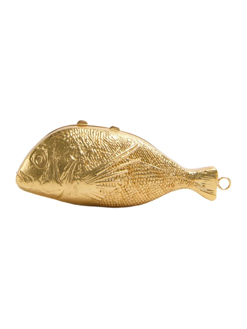 Simkhai Splash Metal Clutch