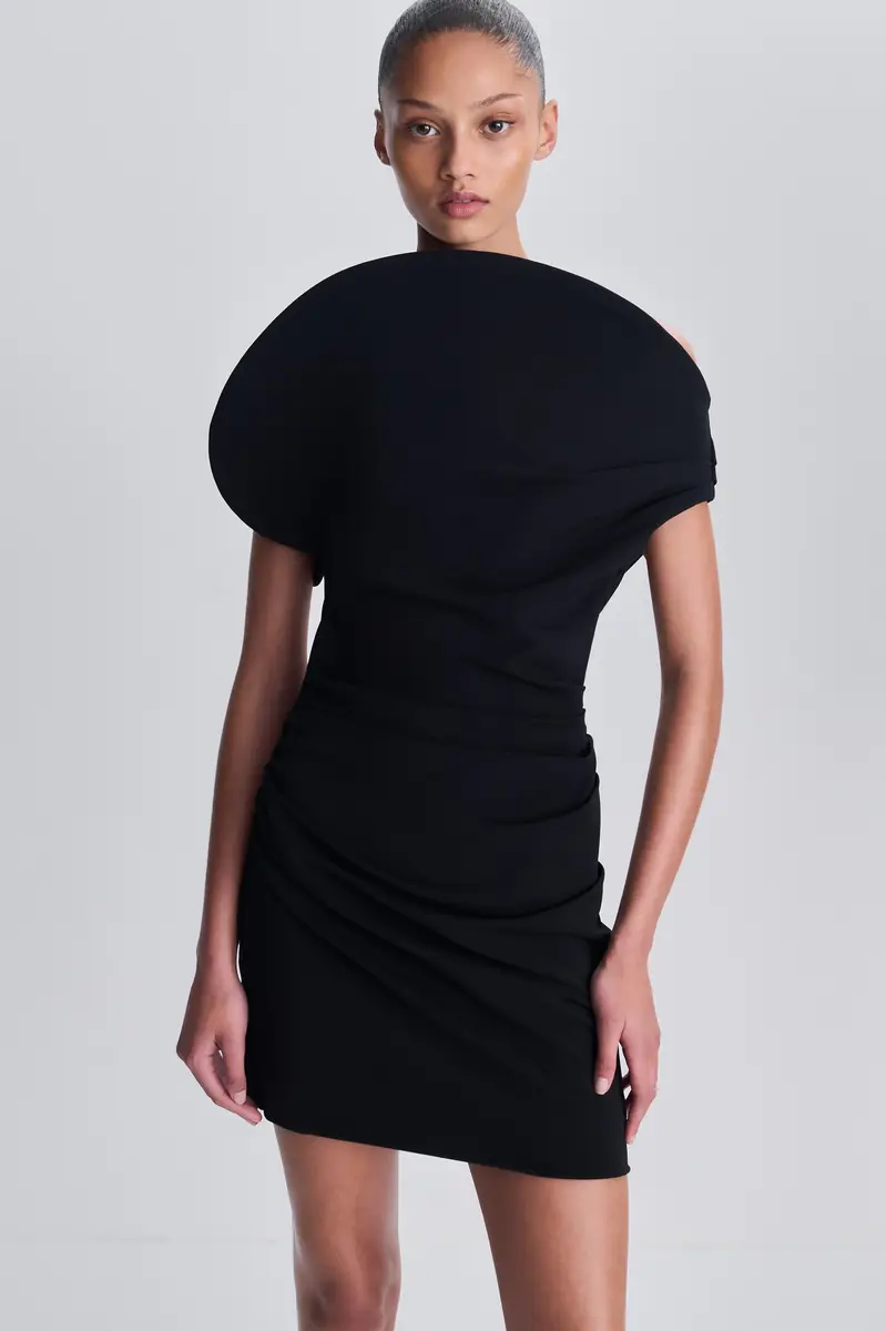 Simkhai Stefi Draped Mini Dress | Thumbnail 3 Simkhai Stefi Draped Mini Dress | Thumbnail 3