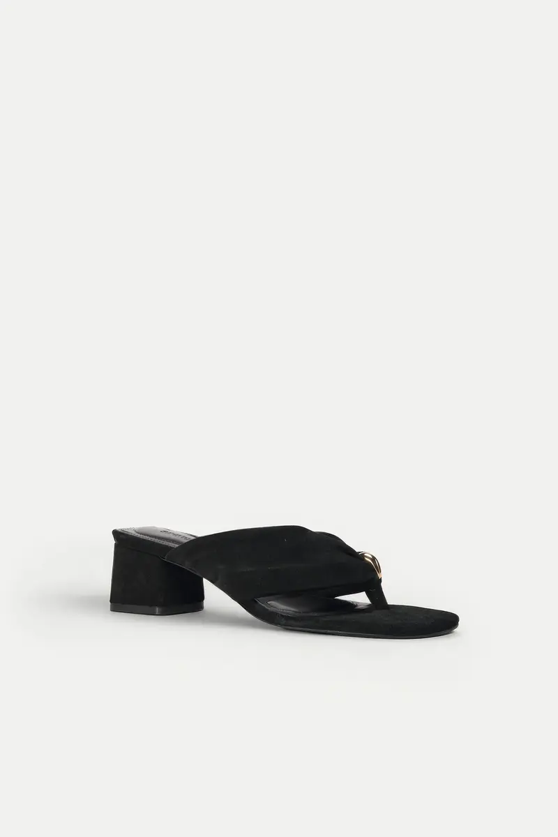 Simkhai Stella Suede Block Heel | Thumbnail 2 Simkhai Stella Suede Block Heel | Thumbnail 2