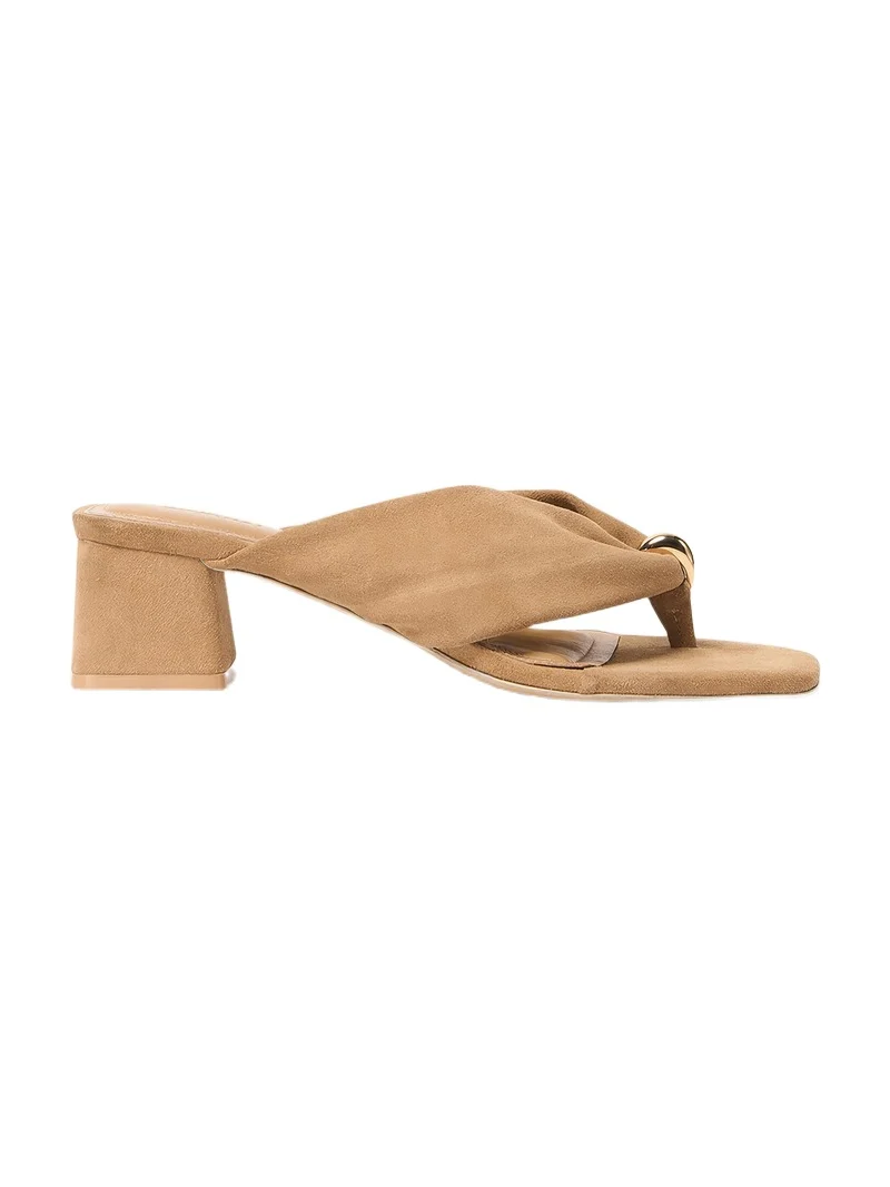 Simkhai Stella Suede Block Heel