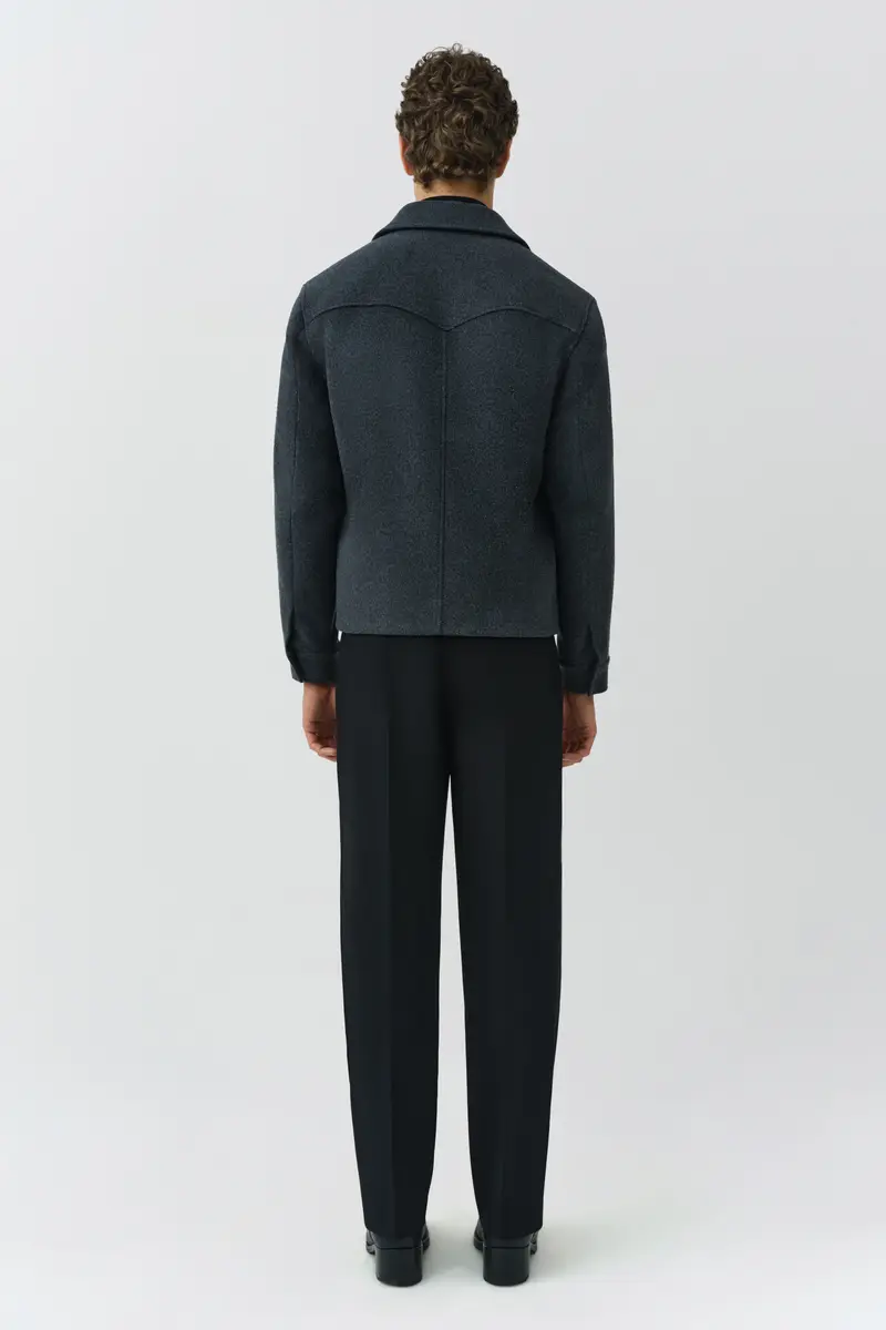 Simkhai Sterling Zip Front Wool Jacket | Thumbnail 5