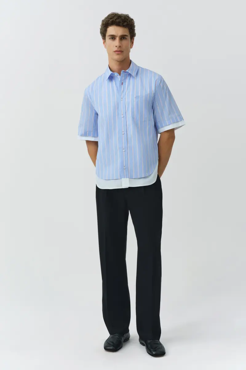 Simkhai Steven Cotton Shirt | Thumbnail 2 Simkhai Steven Cotton Shirt | Thumbnail 2