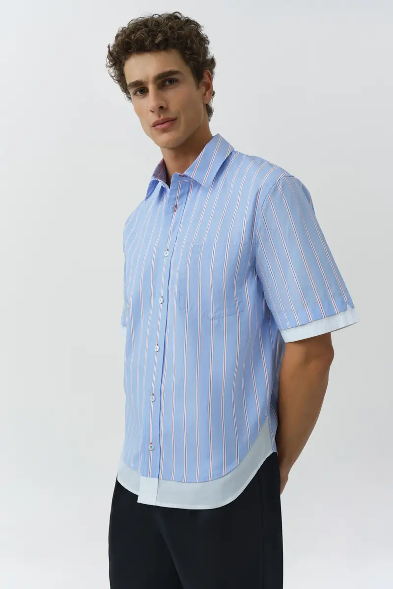 Simkhai Steven Cotton Shirt | Thumbnail 3 Simkhai Steven Cotton Shirt | Thumbnail 3