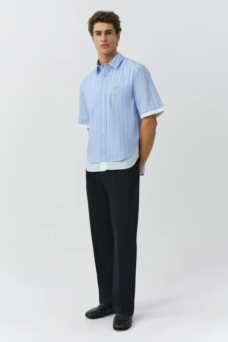 Simkhai Steven Cotton Shirt | Thumbnail 4 Simkhai Steven Cotton Shirt | Thumbnail 4