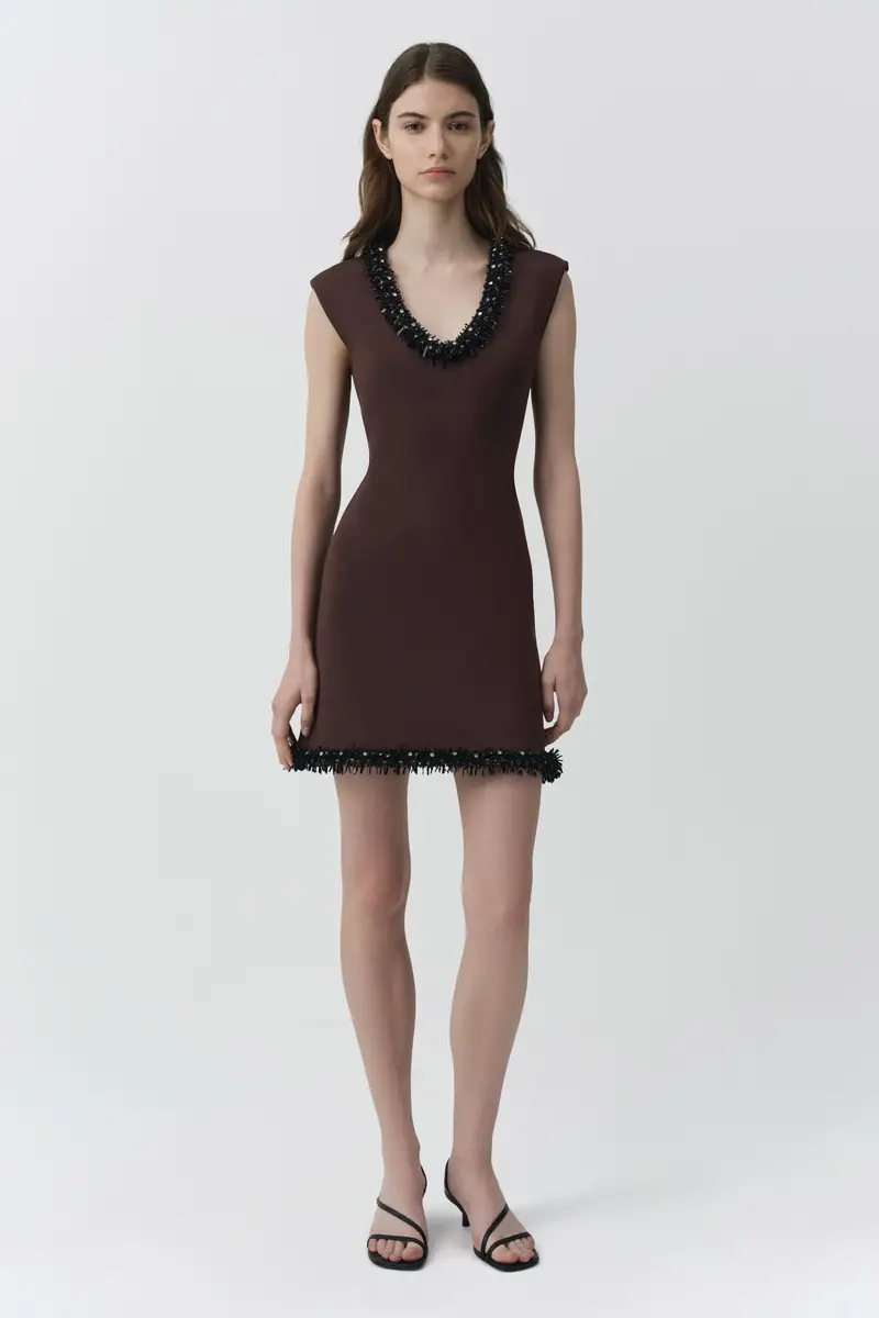 Simkhai Suki Compact Knit Mini Dress | Thumbnail 2 Simkhai Suki Compact Knit Mini Dress | Thumbnail 2