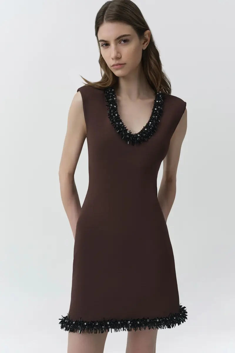 Simkhai Suki Compact Knit Mini Dress | Thumbnail 3 Simkhai Suki Compact Knit Mini Dress | Thumbnail 3