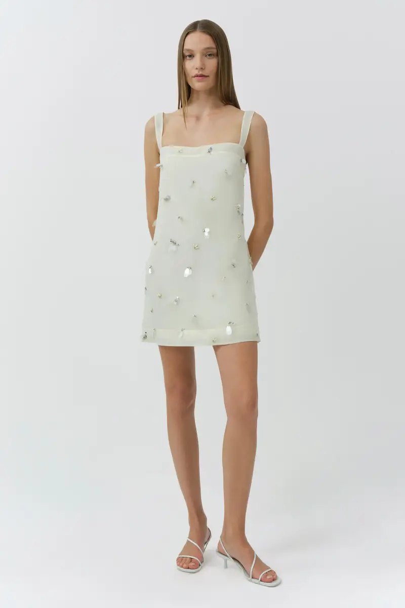 Simkhai Sumi Embellished Organza Mini Dress | Thumbnail 2 Simkhai Sumi Embellished Organza Mini Dress | Thumbnail 2