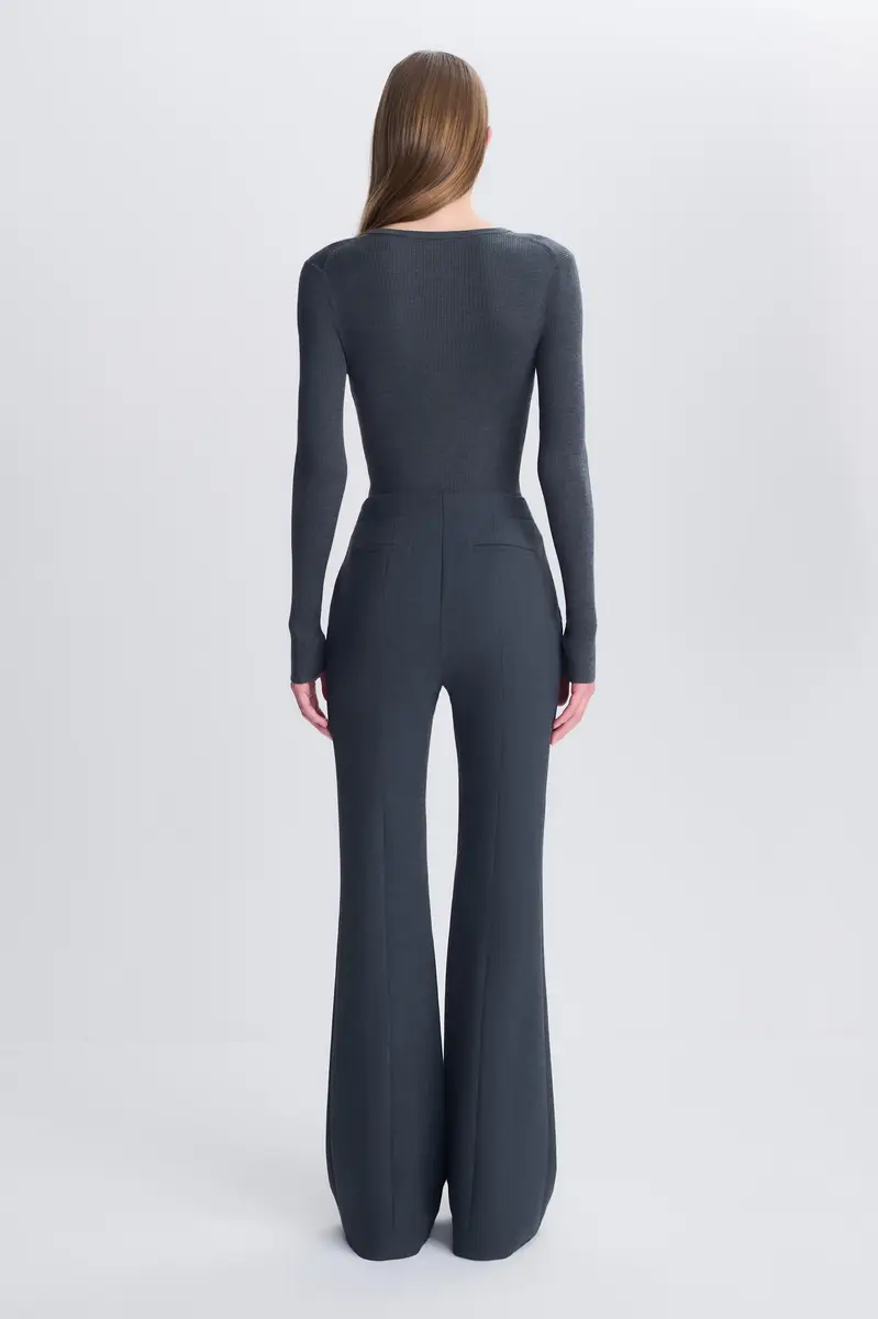 Simkhai Susanne Silk Cashmere Henley Bodysuit | Thumbnail 5 Simkhai Susanne Silk Cashmere Henley Bodysuit | Thumbnail 5