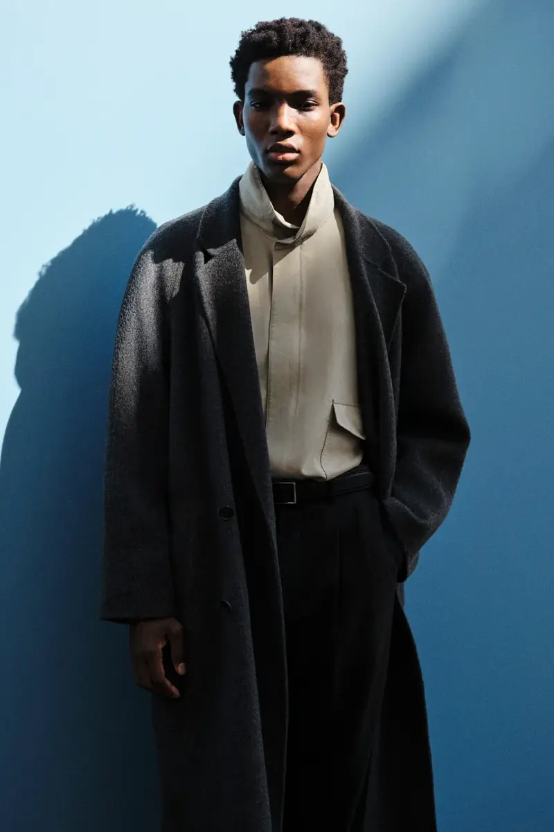Simkhai Sutton Double Breasted Wool Coat | Thumbnail 2