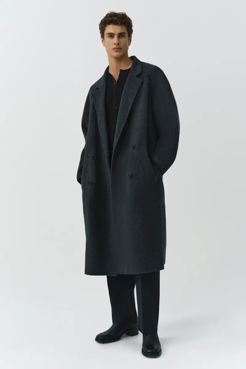 Simkhai Sutton Double Breasted Wool Coat | Thumbnail 5