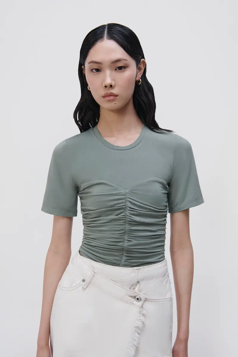 Simkhai Tansy Stretch Jersey Top | Thumbnail 2 Simkhai Tansy Stretch Jersey Top | Thumbnail 2