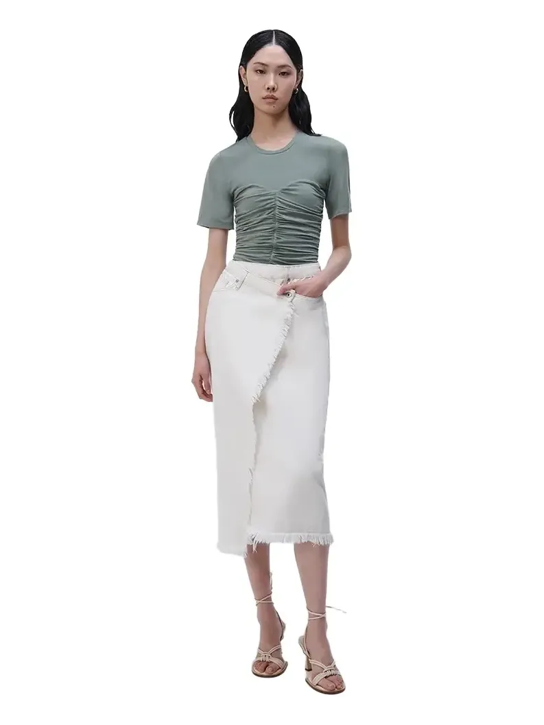Tansy Stretch Jersey Top
