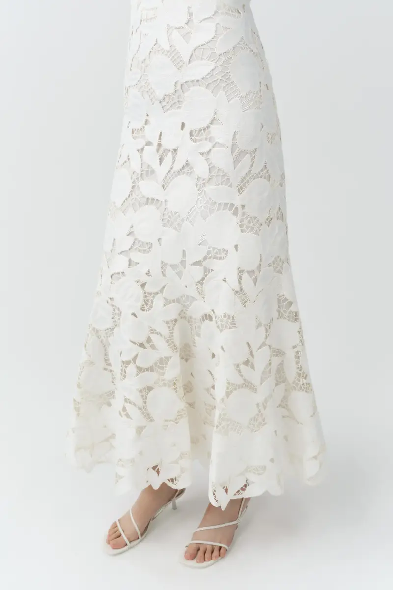 Simkhai Valletta Strapless Embroidered Dress | Thumbnail 6 Simkhai Valletta Strapless Embroidered Dress | Thumbnail 6
