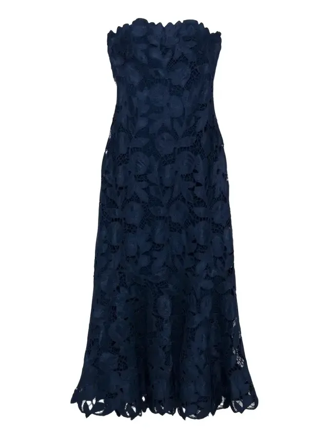 Valletta Strapless Embroidered Dress Valletta Strapless Embroidered Dress