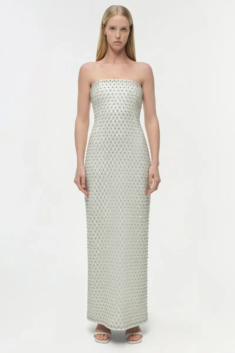 Simkhai Vanessa Embellished Bustier Midi Dress | Thumbnail 6 Simkhai Vanessa Embellished Bustier Midi Dress | Thumbnail 6