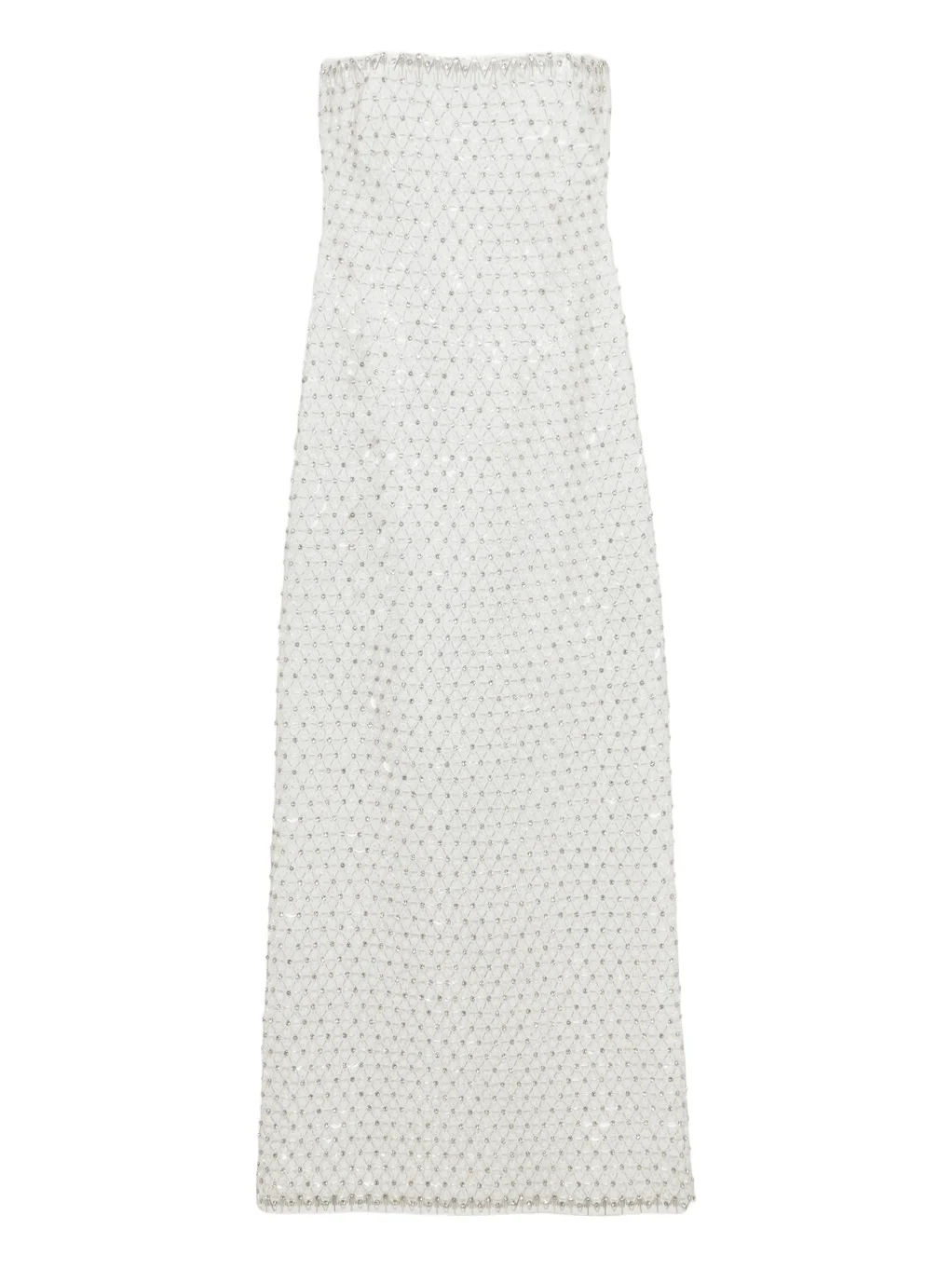 Vanessa Embellished Bustier Midi Dress Vanessa Embellished Bustier Midi Dress