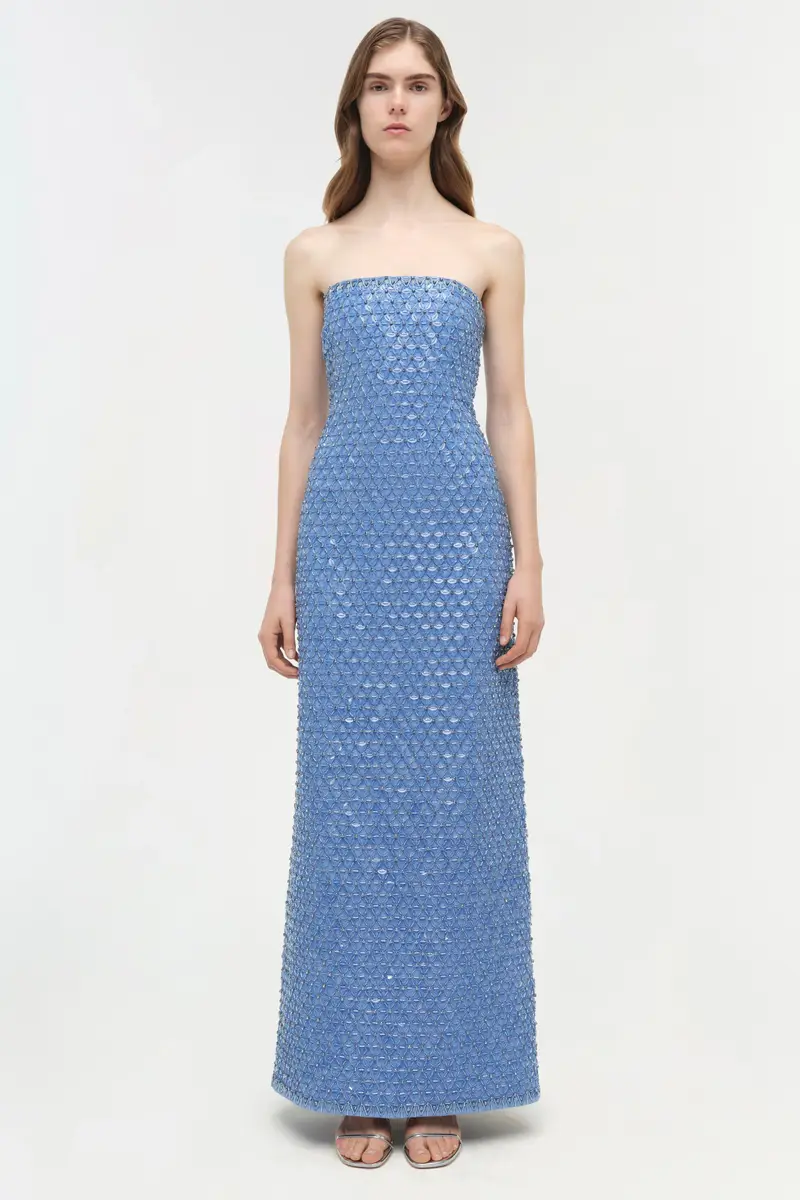 Simkhai Vanessa Embellished Bustier Midi Dress | Thumbnail 7