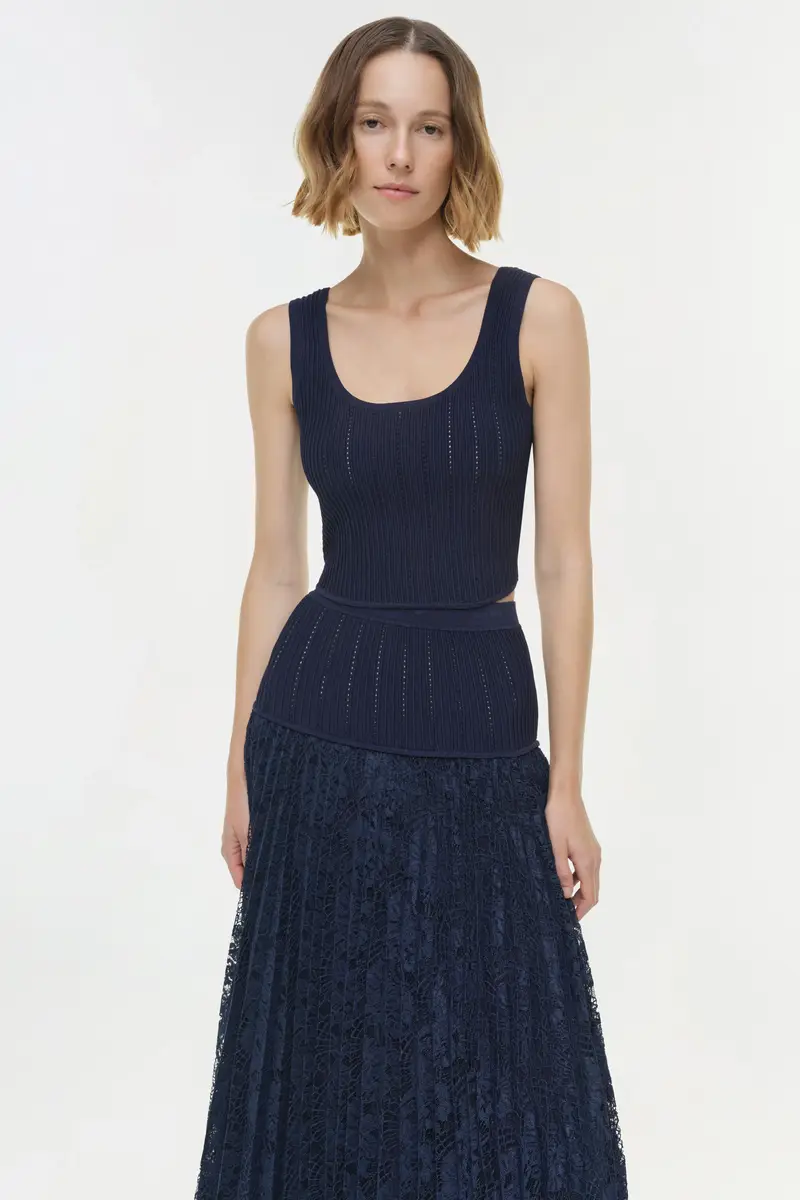 Simkhai Verona Lace Midi Skirt | Thumbnail 3 Simkhai Verona Lace Midi Skirt | Thumbnail 3