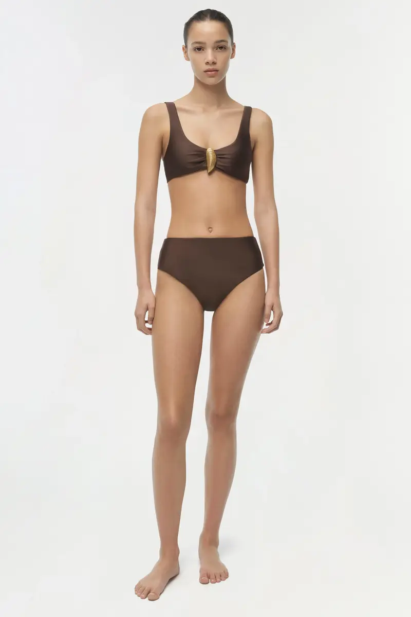 Simkhai Veyra Shell Bikini Top | Thumbnail 3