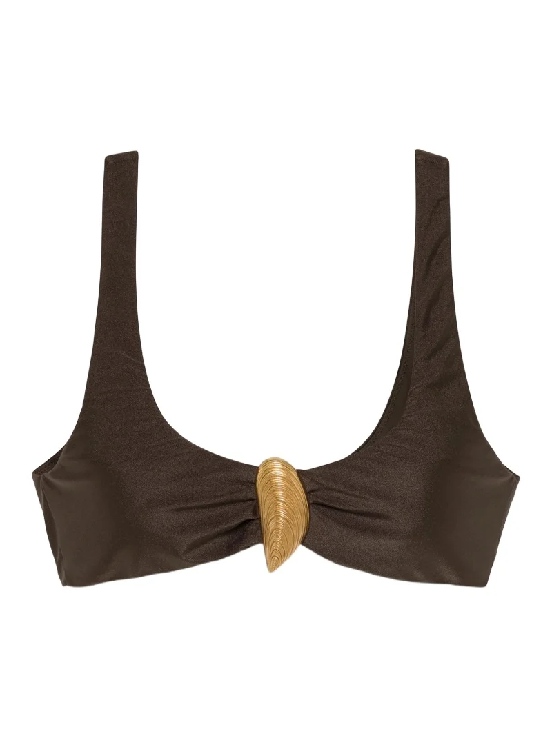 Simkhai Veyra Shell Bikini Top