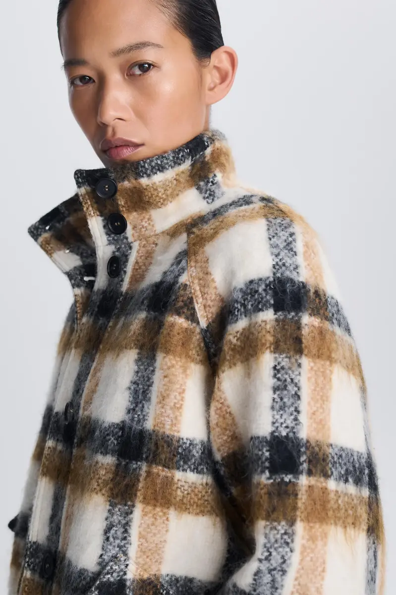 Simkhai Virelle Plaid Jacket | Thumbnail 3
