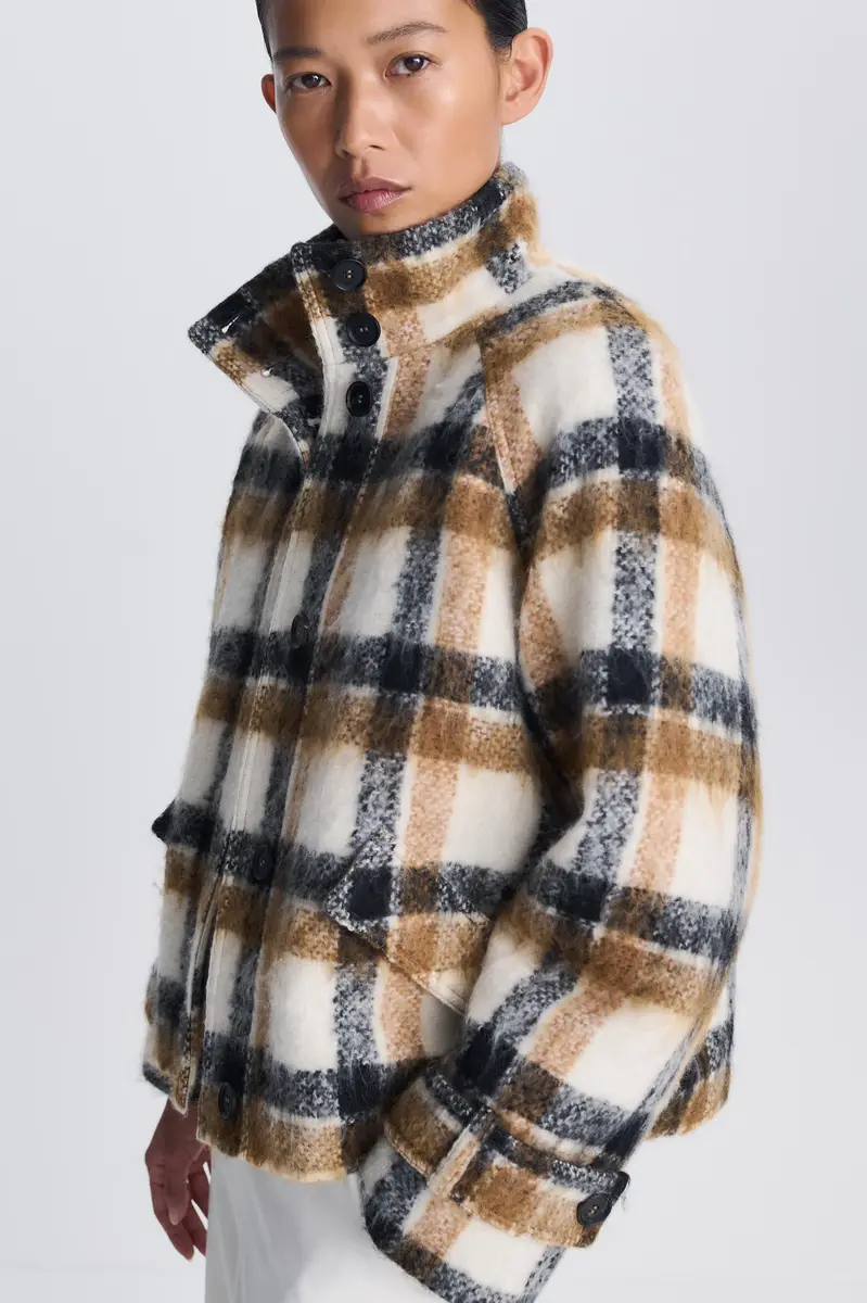 Simkhai Virelle Plaid Jacket | Thumbnail 6