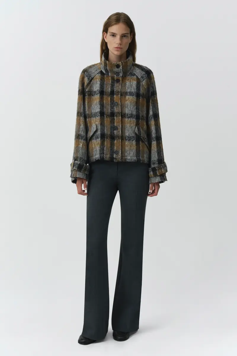 Simkhai Virelle Plaid Jacket | Thumbnail 2 Simkhai Virelle Plaid Jacket | Thumbnail 2