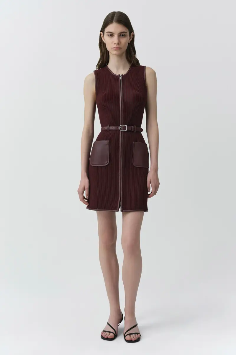 Simkhai Viretta Knit Mini Dress | Thumbnail 2 Simkhai Viretta Knit Mini Dress | Thumbnail 2