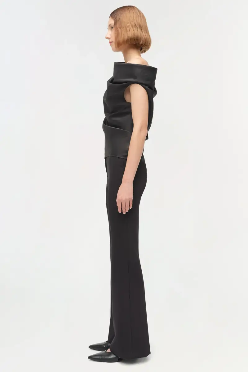 Simkhai Vivia Taffeta Draped Top | Thumbnail 4 Simkhai Vivia Taffeta Draped Top | Thumbnail 4