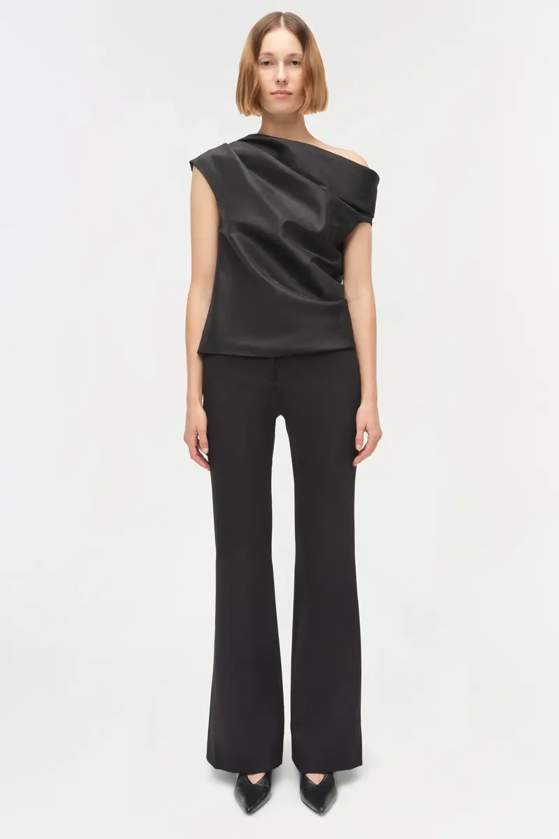 Simkhai Vivia Taffeta Draped Top | Thumbnail 6 Simkhai Vivia Taffeta Draped Top | Thumbnail 6