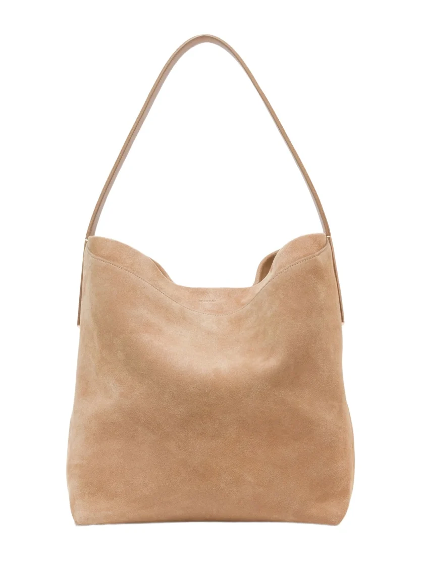 Wynn Large Suede Bucket Bag