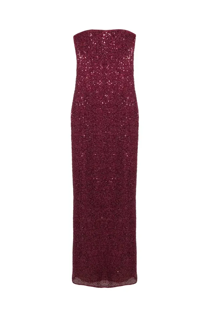 Simkhai Xyla Sequin Gown