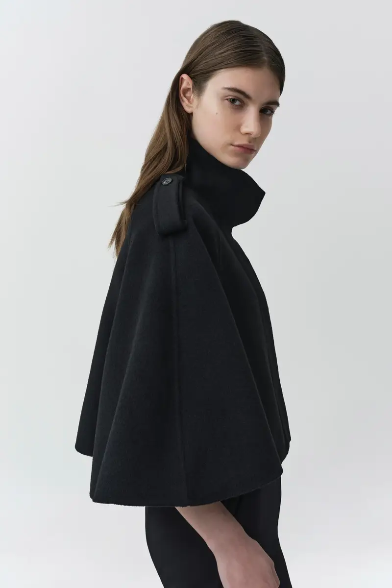 Simkhai Yara Wool Cape Jacket | Thumbnail 3
