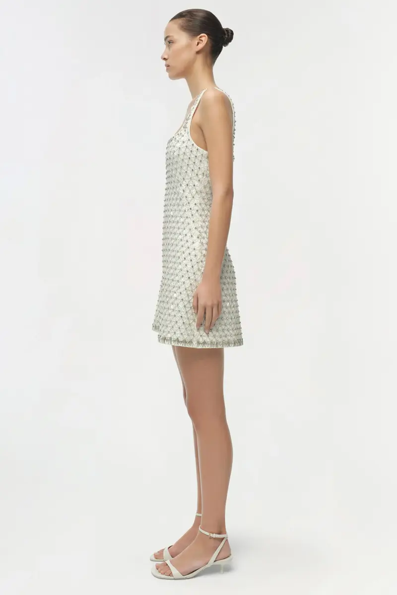 Simkhai Ziva Embellished Mini Dress | Thumbnail 4 Simkhai Ziva Embellished Mini Dress | Thumbnail 4