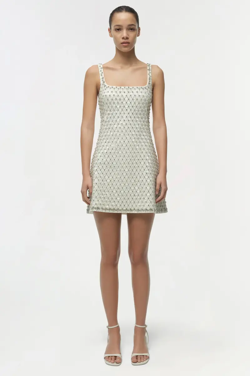 Simkhai Ziva Embellished Mini Dress | Thumbnail 6 Simkhai Ziva Embellished Mini Dress | Thumbnail 6