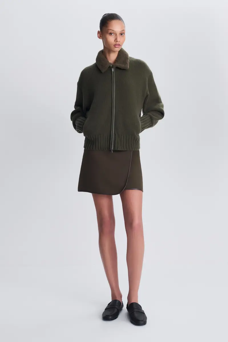 Simkhai Zorina Wool Cashmere Cardigan | Thumbnail 2 Simkhai Zorina Wool Cashmere Cardigan | Thumbnail 2