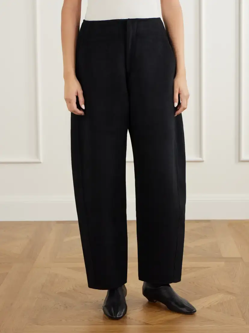 Lisa Yang Wool And Cashmere-blend Barrel-leg Pants | Thumbnail 3 Lisa Yang Wool And Cashmere-blend Barrel-leg Pants | Thumbnail 3