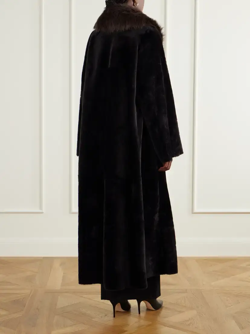 Nour Hammour Astoria Shearling Coat | Thumbnail 4 Nour Hammour Astoria Shearling Coat | Thumbnail 4